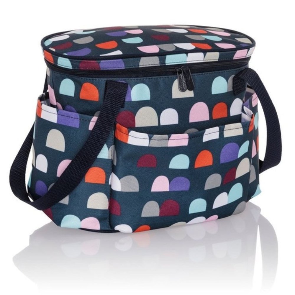 Thirty-one Get Creative Round Caddy - Gumdrop Spots - NIB